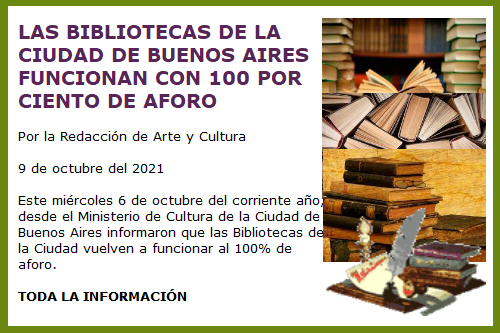 BIBLIOTECAS AL 100 